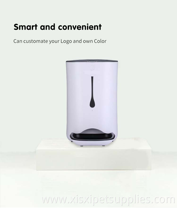 Amazon best seller smart automatic pet feeder with storage